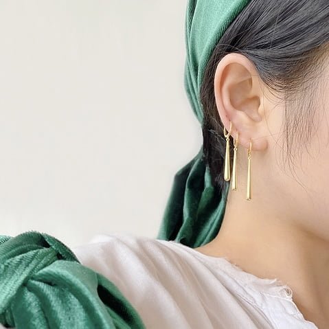 Silver Zoro Roronoa Earrings, high quality anime inspired earrings